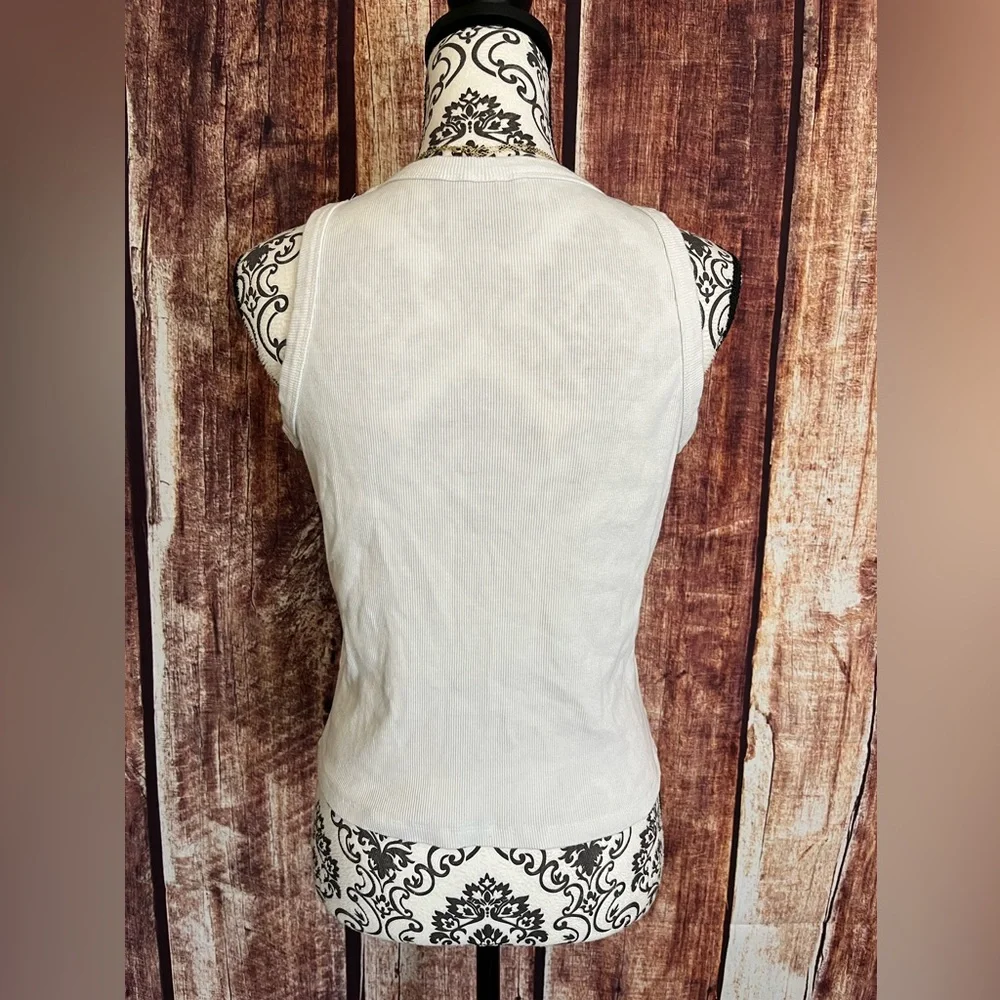 Marvel | Women’s White Ribbed Spider-Man Tank Top - Picture 3 of 7